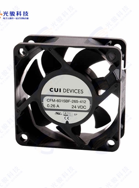 CFM-6025BF-135-274《DC AXIAL FAN, 60 MM SQUARE, 25 M》