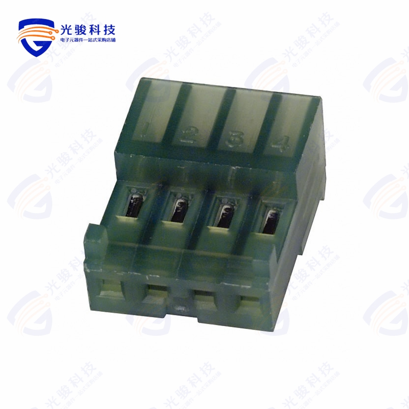 3-643816-4《CONN RCPT 4POS IDC 28AWG TIN》