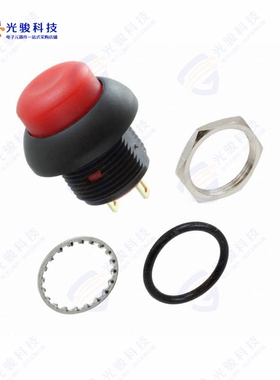 RP8301B2M1CEBLKREDNIL 《SWITCH PB SPST-NO 200MA 250V》