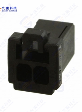 1-1871465-2《CONN RCPT HSNG 2POS KEY-X BLACK》