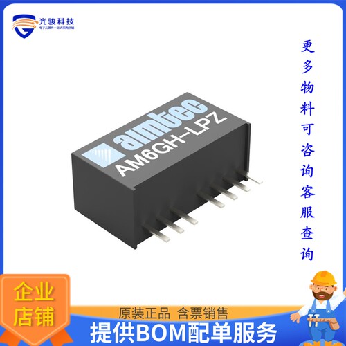 AM6GH-2415SLPZ电源模块【6W DCDC 4:1 SIP8】