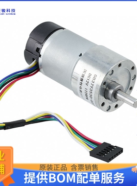 电机马达FIT0403【GEARMOTOR 121 RPM W/ ENCODER 12V】