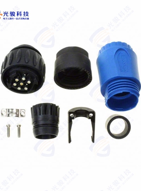 C01630H00611010《CONN PLUG MALE 7POS SILVER SLDR》