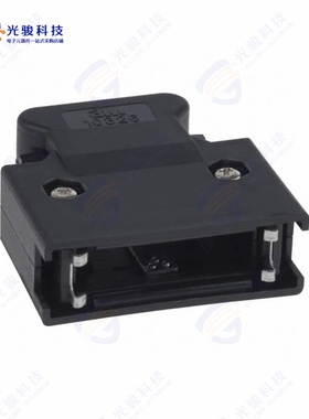 10326-52F0-008《CONN BACKSHELL 26POS 180DEG BLK》