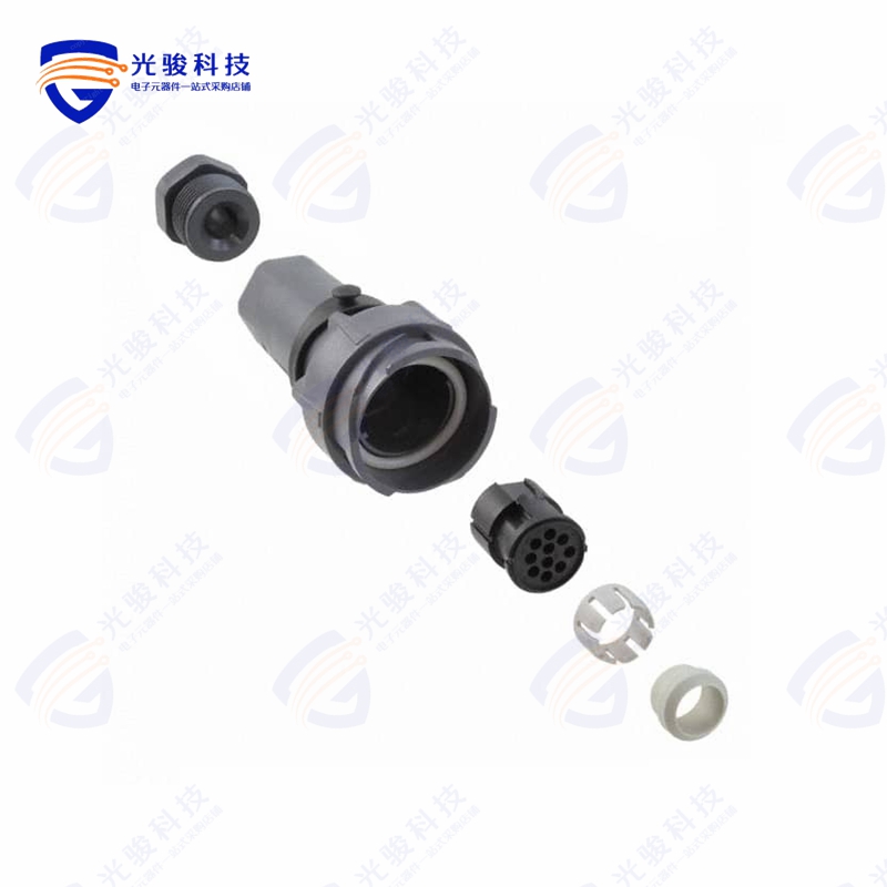 PXP7010/10P/CR/1315《CONN PLG HSG MALE 10POS INLINE》