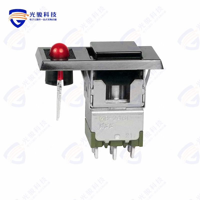 MB2461JW01-A-2A-C 《SWITCH PUSHBUTTON DPDT 3A 125V》