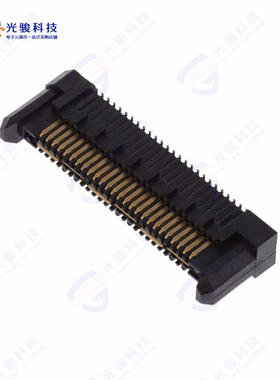 QRM8-026-05.0-L-D-A-GP《CONN RCPT 52POS DUAL .8MM SMD》