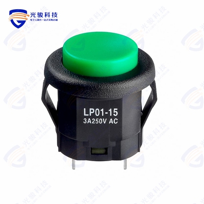 LP0115CMKW01F 《SWITCH PUSHBUTTON SPDT 3A 125V》