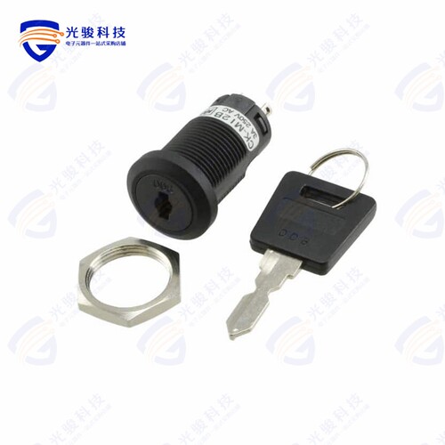 CKM12BFW01-008 《SWITCH KEYLOCK 2POS SPDT 3A 250V》