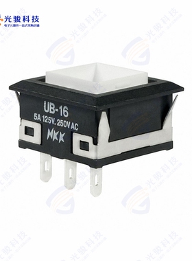 UB16KKW01N 《SWITCH PUSHBUTTON SPDT 5A 125V》