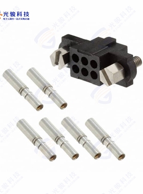 M80-4610642《CONN RCPT 6P CRIMP 24-28AWG GOLD》