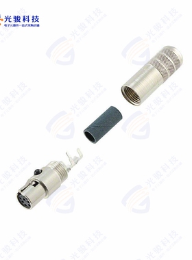 TA7FSH《CONN PLUG FMALE MINI XLR 7P SLDR》