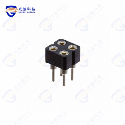 SMC-2-04-1-GT《MACHINE PIN SOCKET 4P 2.54MM PIT》