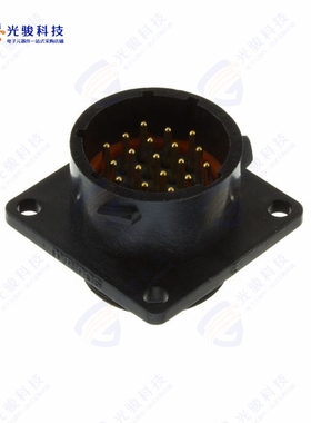 UTS014E19P《CONN RCPT MALE 19P GOLD SLDR CUP》