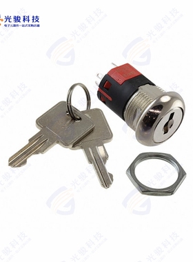 Y1011C2C203NQ 《SWITCH KEYLOCK 2POS SPDT 4A 125V》