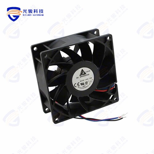FFB0912EHE-F00《FAN AXIAL 92X38MM 12VDC WIRE》