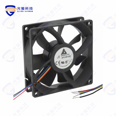AFC0912D-AF00《FAN AXIAL 92X25.4MM 12VDC WIRE》