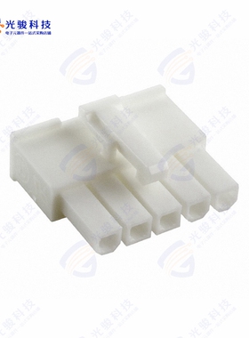 1586027-5《CONN RCPT 5POS FREE HANGING WHT》