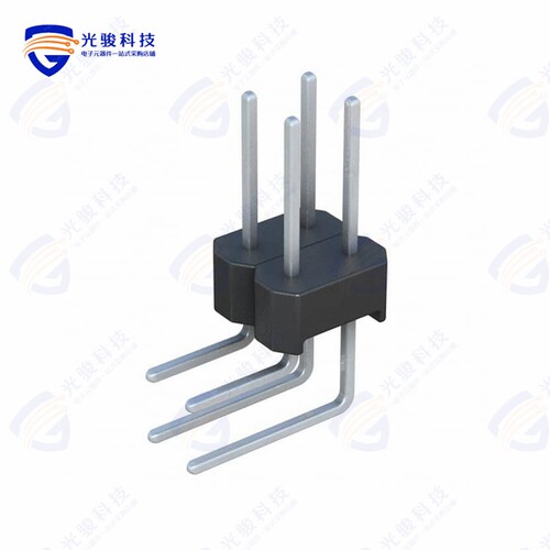 PREC002DBAN-M71RC《CONN HEADER R/A 4POS 2.54MM》