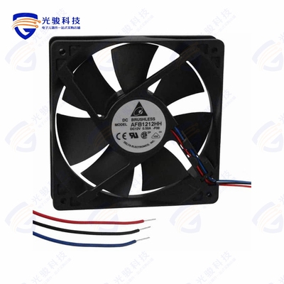 AFB1212HH-F00《FAN AXIAL 120X25.4MM 12VDC WIRE》