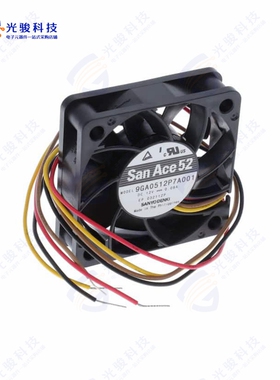 9GA0512P7A001《FAN 52X15MM 12VDC TACH,PWM》