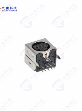 KMDGX-9S-BS-1《CONN RCPT FMALE MINI DIN 9P SLDR》