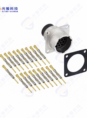 RT0W01419PNH-K《CONN RCPT MALE 19POS GOLD CRIMP》