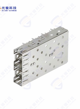 1761014-3《CONN SFP CAGE 1X2 PRESS-FIT R/A》