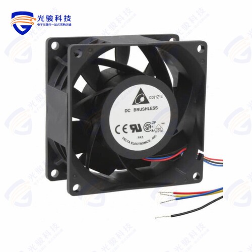 PFC0812DE-SP07《FAN AXIAL 80X38MM 12VDC WIRE》