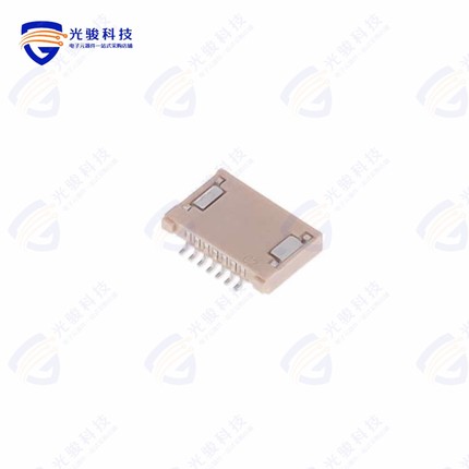 512810794《CONN FFC FPC 7POS 0.50MM R/A》