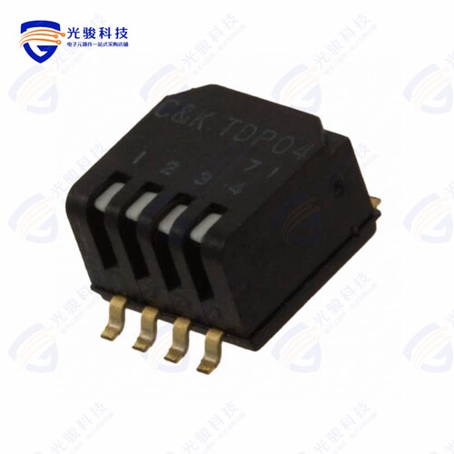 TDP04H0SBD1 《SWITCH PIANO DIP SPST 25MA 24V》