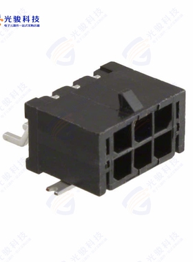 662006231722《CONN HEADER SMD R/A 6POS 3MM》