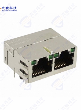 0875-1G2T-E3《CONN JACK 2PORT 1000 BASE-T PCB》