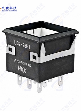 UB225KKW015C 《SWITCH PUSHBUTTON DPDT 5A 125V》
