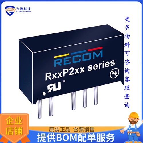 R12P205D/R8电源模块【DC DC CONVERTER +/-5V 2W】