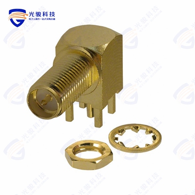 132203RP《CONN RP-SMA JACK R/A 50 OHM PCB》