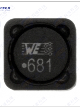 7447709681 电感器FIXED IND 680UH 1.1A 825MOHM SMD