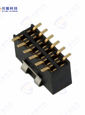 20021321-00012C4LF《CONN RCPT 12POS 0.05 GOLD SMD》