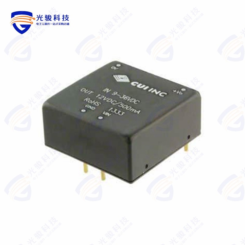 PQD6-Q24-D12-D《DC DC CONVERTER +/-12V 6W》