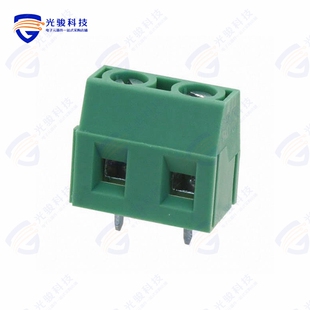 2POS OSTVI024152 BLK 7.5MM PCB ENT TERM SIDE