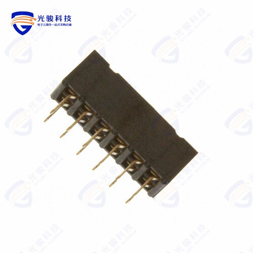 63453-112LF《CONN RCPT 12POS 0.079 GOLD PCB》