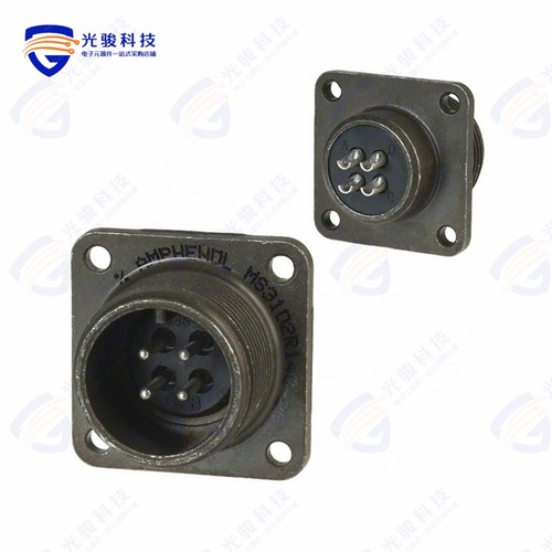 MS3102R14S-2P《CONN RCPT MALE 4POS SOLDER CUP》