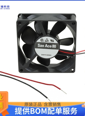 无刷直流风扇109R0848K4021【FAN AXIAL 80X25MM 48VDC WIRE】