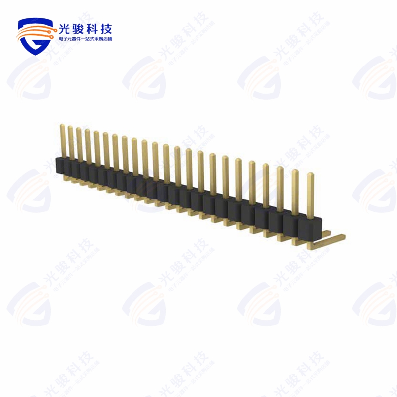 PRPC023SBBN-M71RC《CONN HEADER R/A 23POS 2.54MM》