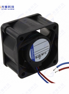 412JHH《FAN AXIAL 40X25.4MM 12VDC WIRE》