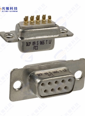 DEP09S065TLF《CONN D-SUB RCPT 9POS SLDR CUP》