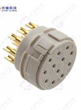 1598466《CONN FMALE INSERT 12P SOLDER CUP》