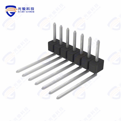 PEC07SBEN《CONN HEADER R/A 7POS 2.54MM》