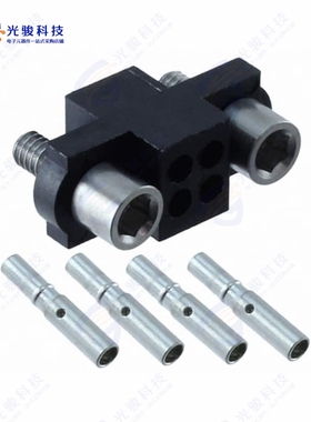 M80-4800442《CONN RCPT 4POS CRIMP 22AWG GOLD》