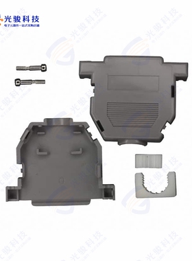 956-025-010R031《CONN BACKSHELL 25POS 180DEG GRAY》